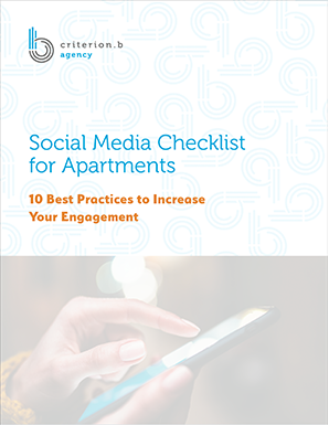 social media for apartments checklist